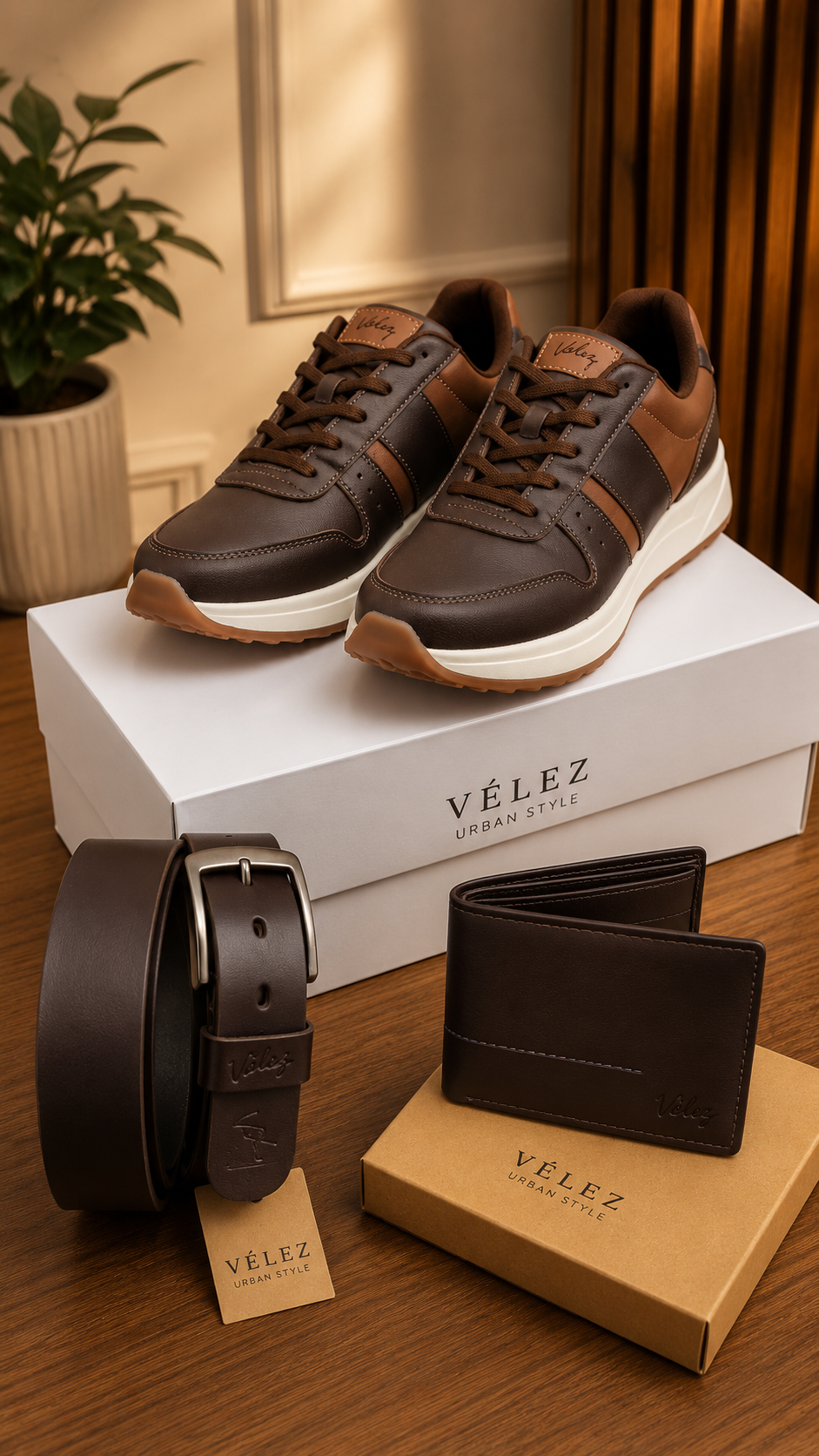 đ„ Oferta DĂa del Padre đ„ - Combo VĂ©lez Zapatos + Correa + Billetera