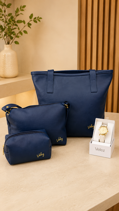 COMBO VÉLEZ LUXO + REGALO RELOJ