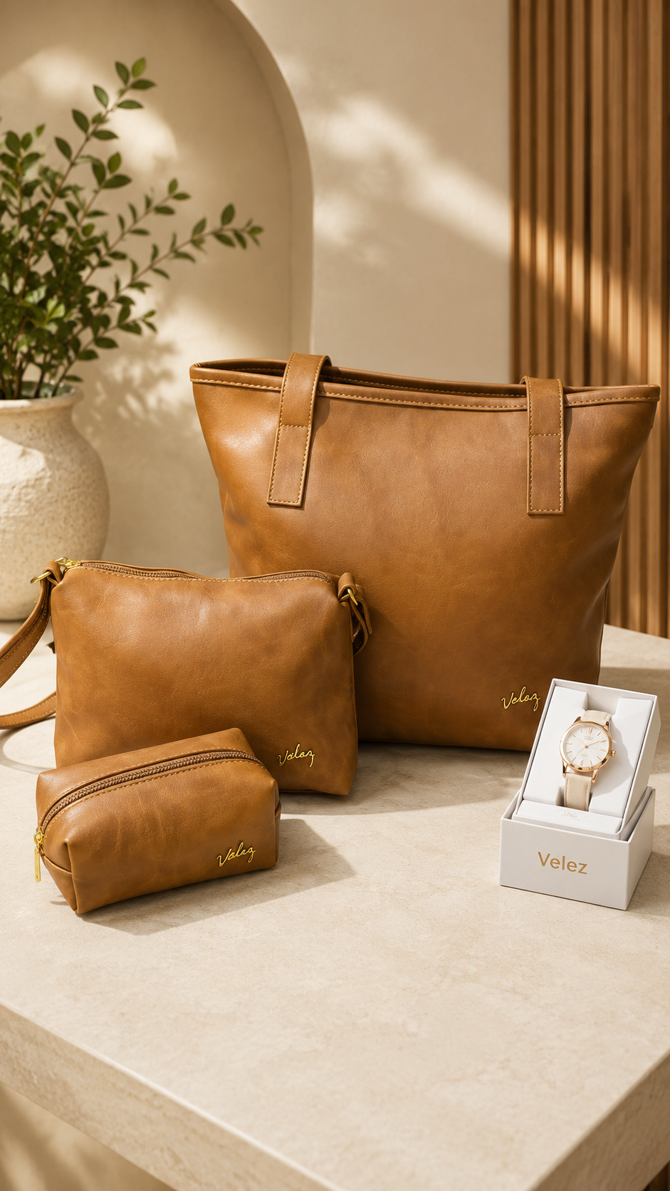 COMBO VÉLEZ LUXO + REGALO RELOJ